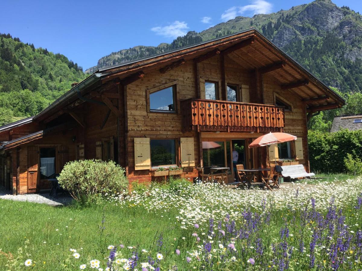 Villa La Planque Des Marmottes Servoz Esterno foto